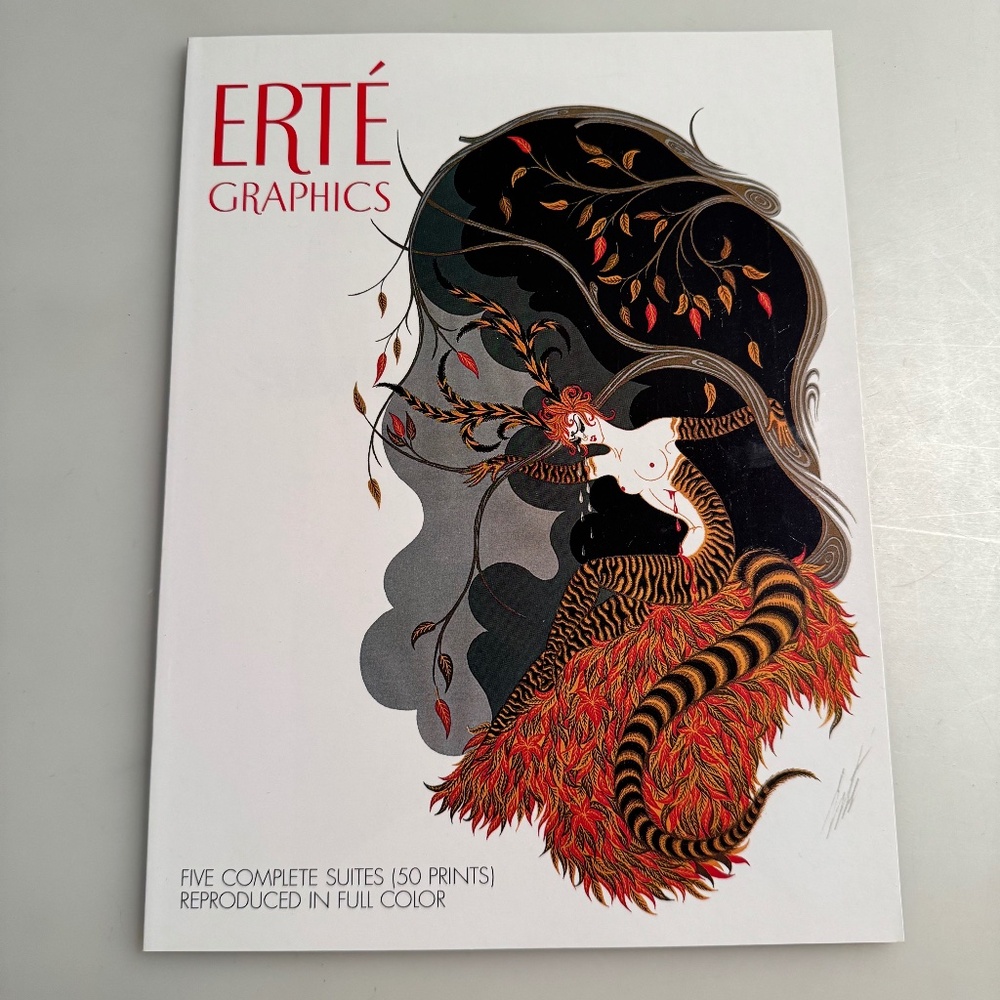 Erté Graphics Book by Dover Publications